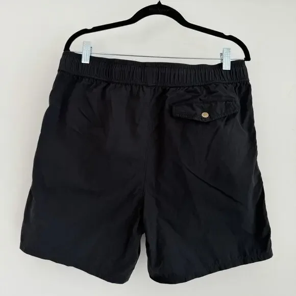 Aime Leon Dore Shorts Men Large Black Nylon Logo Drawstring ALD Athletic Running - Picture 3 of 12